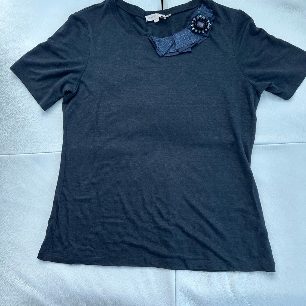 Tory Burch Marcella embellished top.